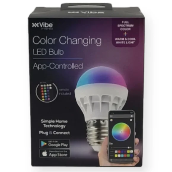 Vibe color changing light bulb deals